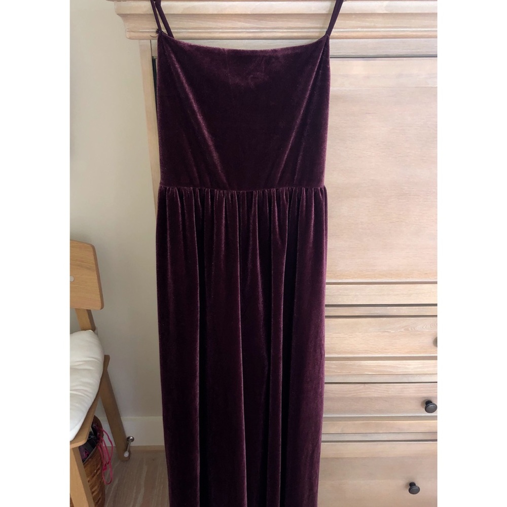 Urban Outfitters Velvet Jumpsuit SIZE: S